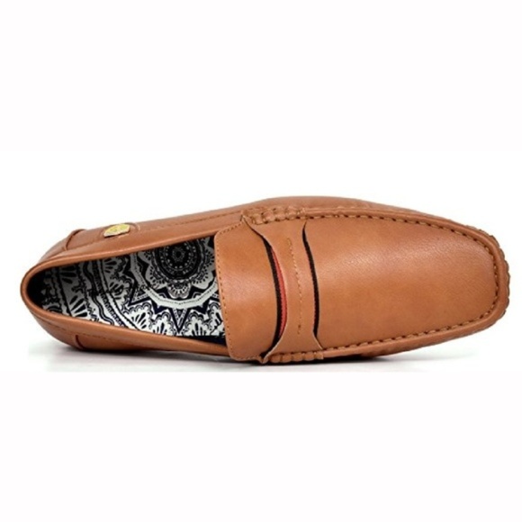 Mens "Bush" Italian Style Driving Loafers - Picture 4 of 4